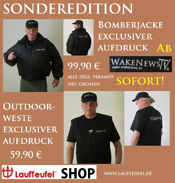 Bomberjacken und Outdoor-Westen Wake News TV sm
